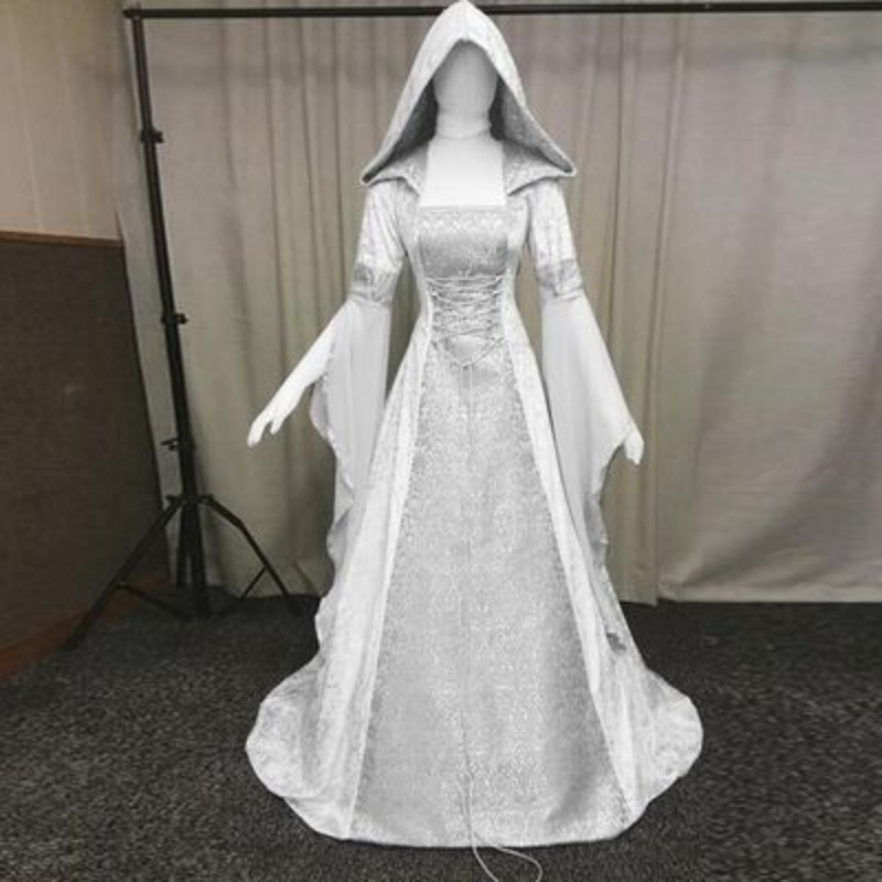レディース コスプレ衣装 中世風 レトロスタイル ウェディン - Wedding Dress のレビューと価格
