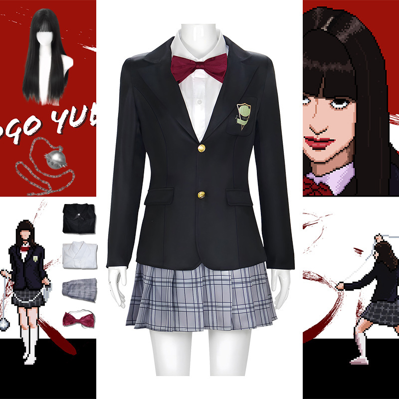 ハロウィン ゴーゴー・ユーバリ コスプレ ブラックユニフォー - Formal Skirt のレビューと価格